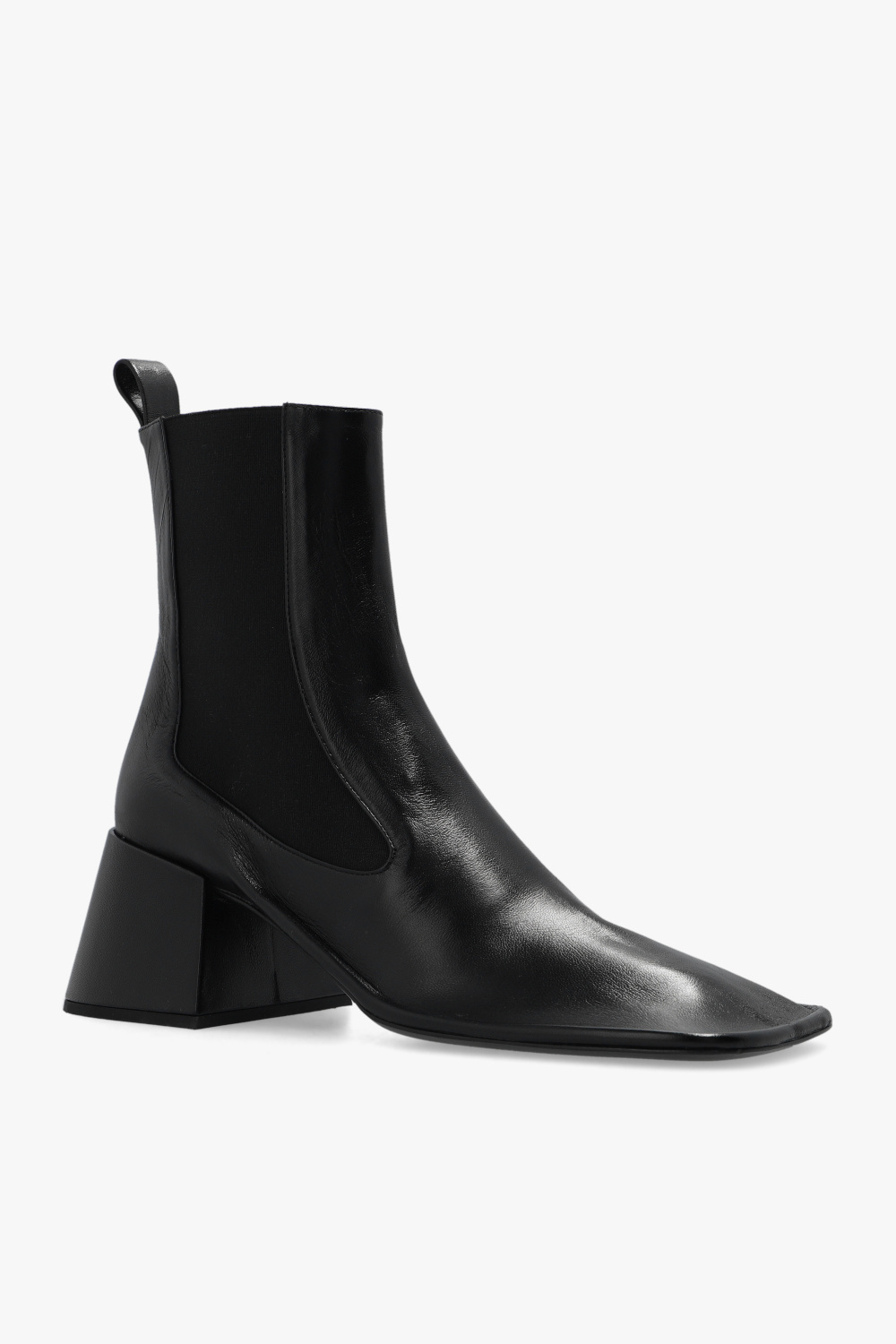 Black 'Nikki' heeled ankle boots JIL SANDER - Jil Sander Tangle